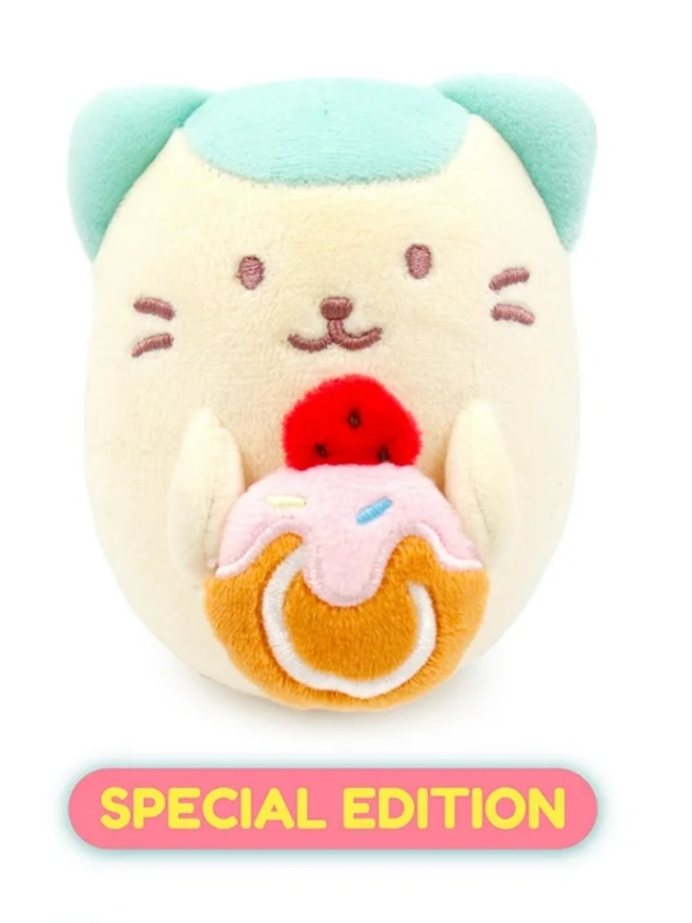 Squishmallows Miriam Cupcake Cat & Anirollz SquishyBall Set - NWT - A GREAT Gift - Picture 6 of 8